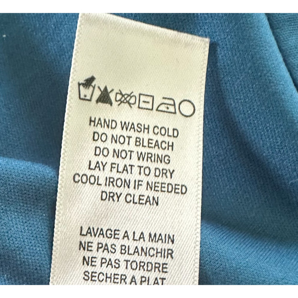 ADRIANNA PAPELL HAILEY LOGAN Womens Dress 1/2 Teal Blue Cocktail Halter Mini - Picture 5 of 10